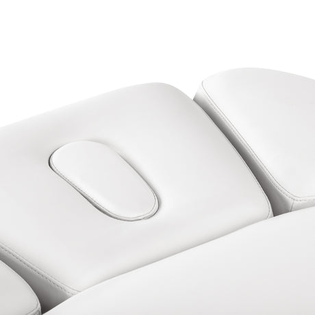Sillon Relax · biały / czarna · zagłówek i otwór na twarz