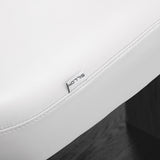 Sillon Relax · biały / czarna · metka Sillon i szew