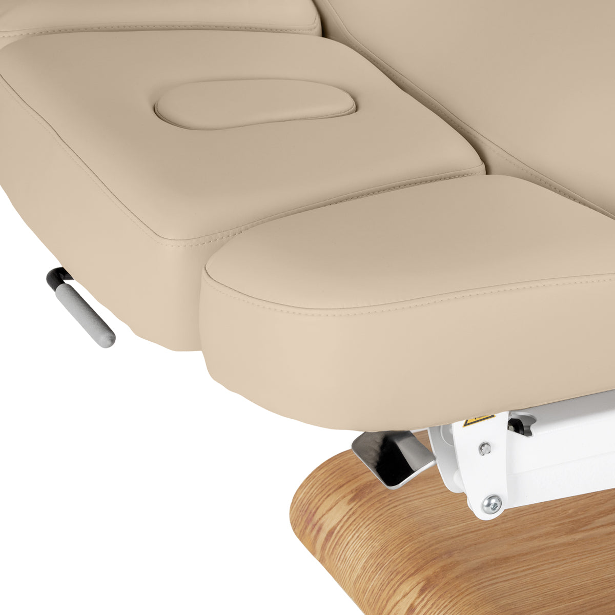 Sillon Relax · beżowy / jasnobrązowa · zagłówek i otwór na twarz