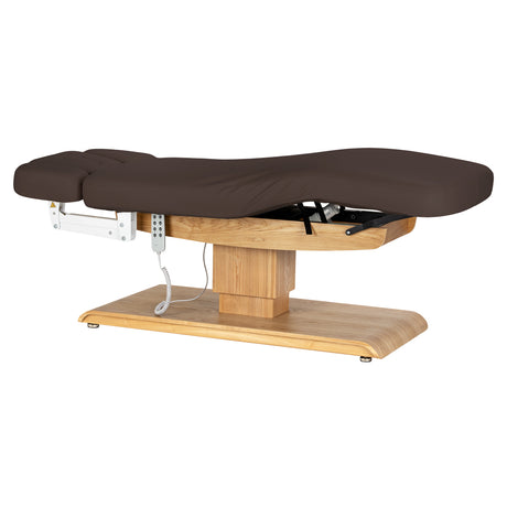 Sillon Relax · ciemny brąz / jasnobrązowa · pozycja płaska