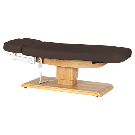 Sillon Relax · ciemny brąz / jasnobrązowa · pozycja płaska