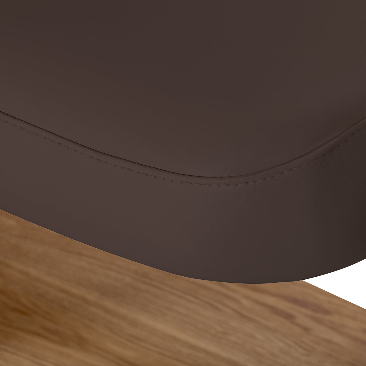 Sillon Relax · ciemny brąz / jasnobrązowa · szew na brzegu pokrowca
