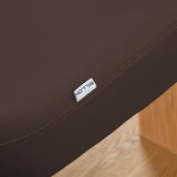 Sillon Relax · ciemny brąz / jasnobrązowa · metka Sillon i szew