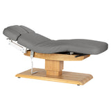Sillon Relax · szary / jasnobrązowa · pozycja półleżąca