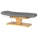 Sillon Relax · szary / jasnobrązowa · pozycja płaska