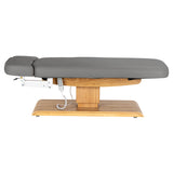 Sillon Relax · szary / jasnobrązowa · widok z boku