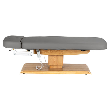 Sillon Relax · szary / jasnobrązowa · widok z boku