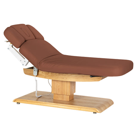 Sillon Relax · brązowy / jasnobrązowa · podniesione oparcie