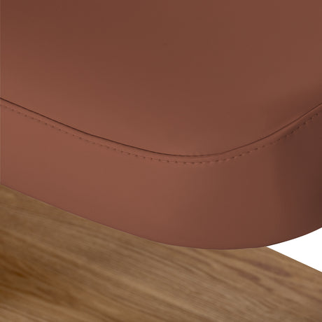 Sillon Relax · brązowy / jasnobrązowa · szew na brzegu pokrowca