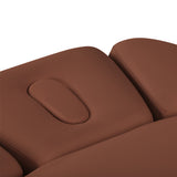 Sillon Relax · brązowy / jasnobrązowa · zagłówek i otwór na twarz