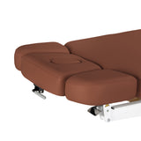 Sillon Relax · brązowy / jasnobrązowa · zagłówek i otwór na twarz