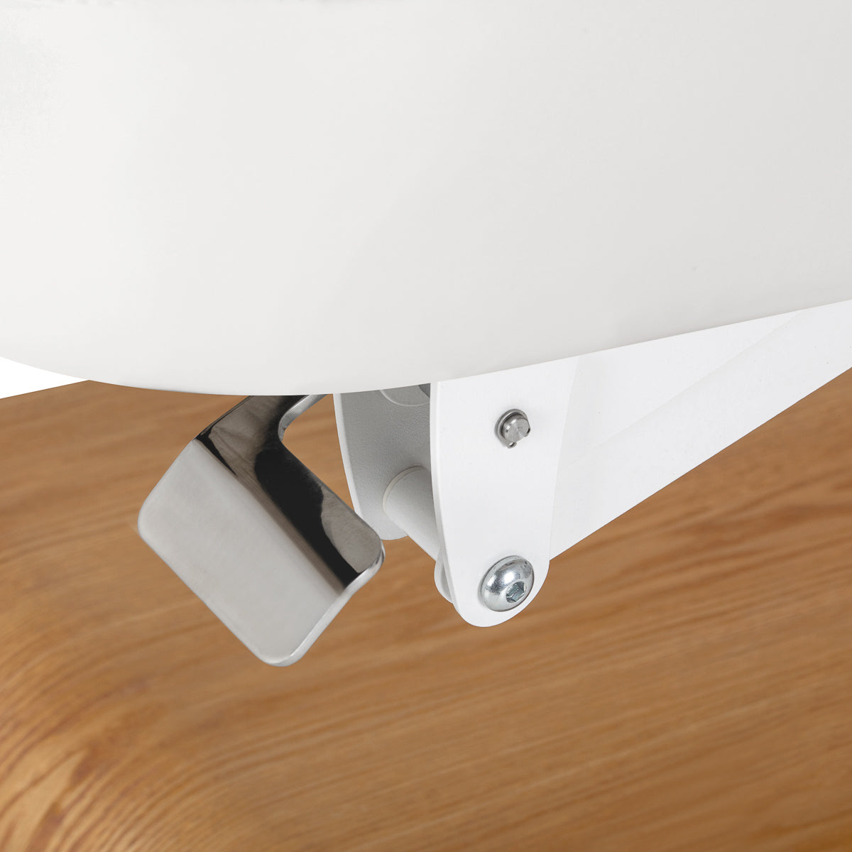 Sillon Relax · biały / jasnobrązowa · mechanizm regulacji
