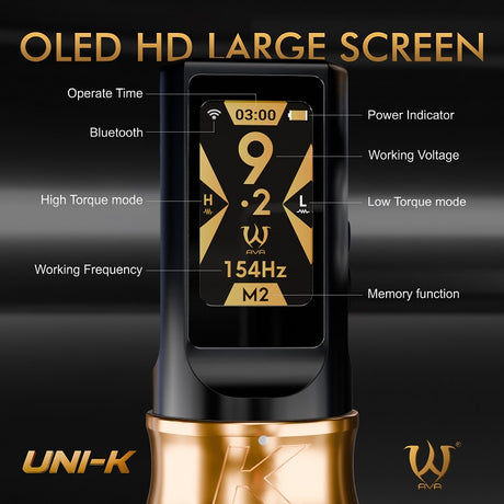 AVA UNI-K Wireless Tattoo Pen Machine - BVShop