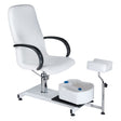 Pedicure Chair with foot massager BW-100 white - BVShop