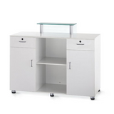 Reception desk BD-3307 White - BVShop