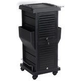 Hairdressing Helper with Curtain NG-ST006 Black - BVShop