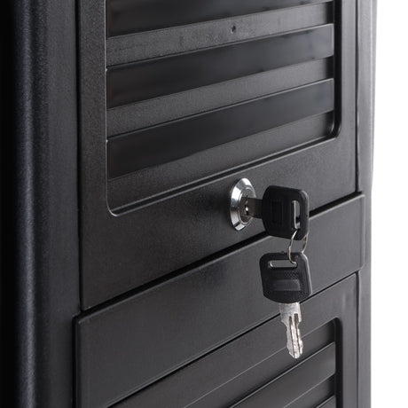 Hairdressing Helper with Curtain NG-ST006 Black - BVShop