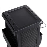 Hairdressing Helper with Curtain NG-ST006 Black - BVShop