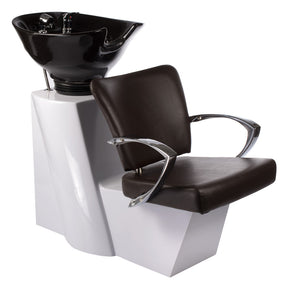 LIVIO Brown Hair Washing Station BH-8012 - BVShop