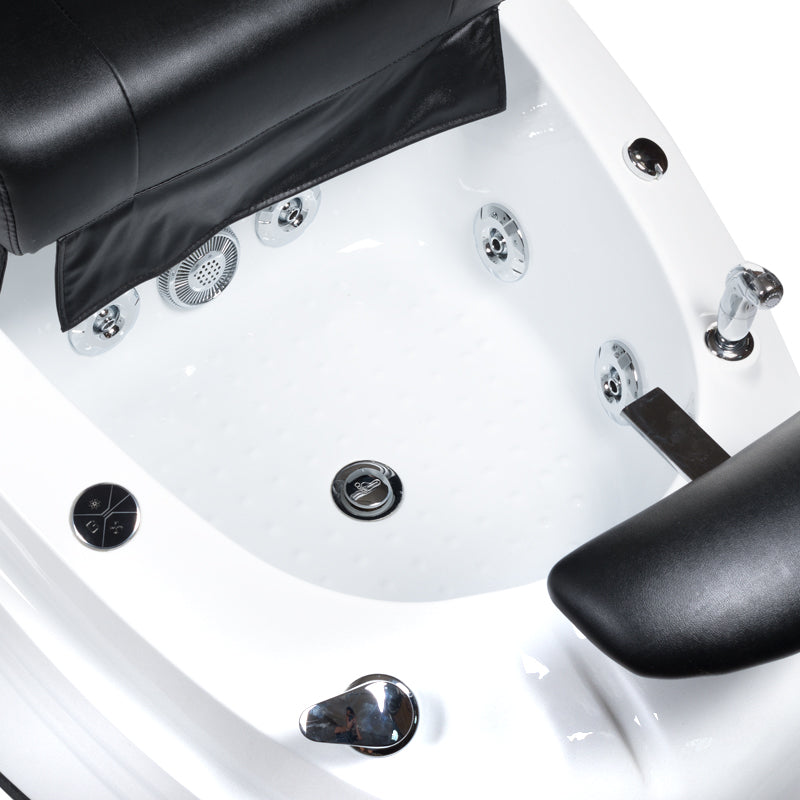 Pedicure chair with massage BR-2307 Black - BVShop
