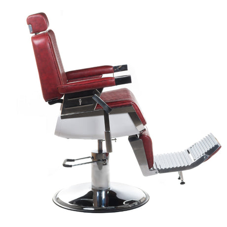 Barber Chair LUMBER BH-31823 Burgundy - BVShop