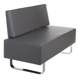 Waiting room Sofa Messina BD-6713 gray - BVShop