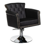 Hairdressing Chair ALBERTO BH-8038 black - BVShop