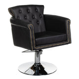 Hairdressing Chair ALBERTO BH-8038 black - BVShop