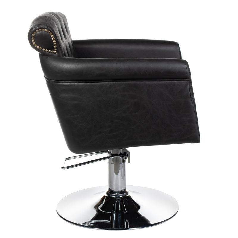 Hairdressing Chair ALBERTO BH-8038 black - BVShop