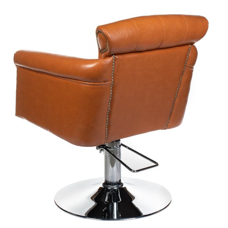 Hairdressing Chair ALBERTO BH-8038 light brown - BVShop
