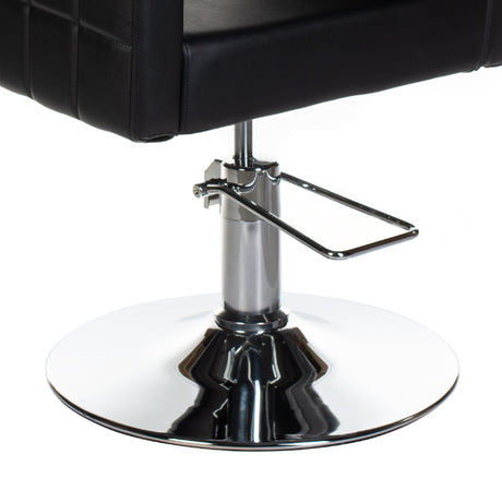 Ergonomic Hairdressing Chair Ernesto Black BM-6302 - BVShop