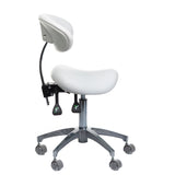 Medical stool with backrest BD-Y925 White - BVShop