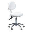 Medical Stool with Backrest BD-Y941 White - BVShop