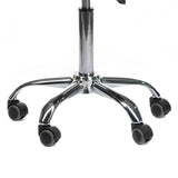 Cosmetic stool with backrest BD-9934 gray - BVShop