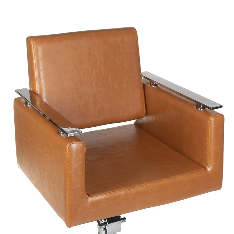 Hairdressing chair MILO BH-6333 light brown - BVShop