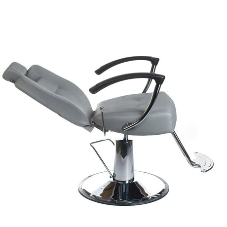 Barber Chair HEKTOR BH-3208 Light Gray - BVShop