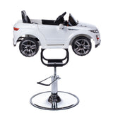 Children's Hairdressing Chair Range Rover White - BVShop