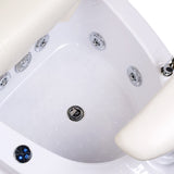 Pedicure Chair with Massage BR-2307 Cream - BVShop
