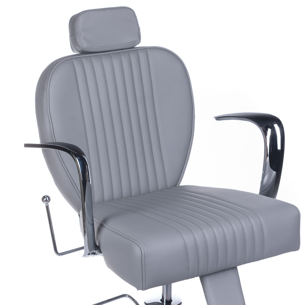 Barber Chair OLAF BH-3273 Light gray - BVShop