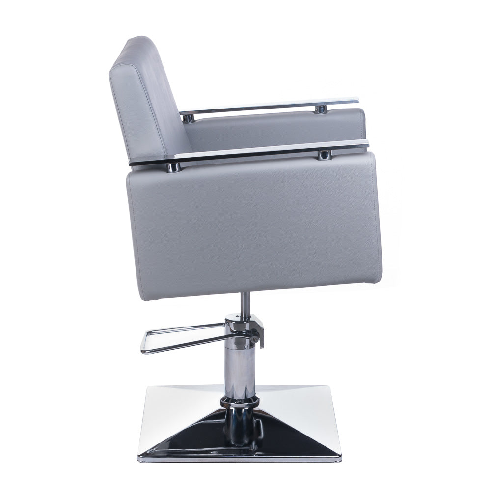 Hairdressing Chair MILO BH-6333 light gray - BVShop