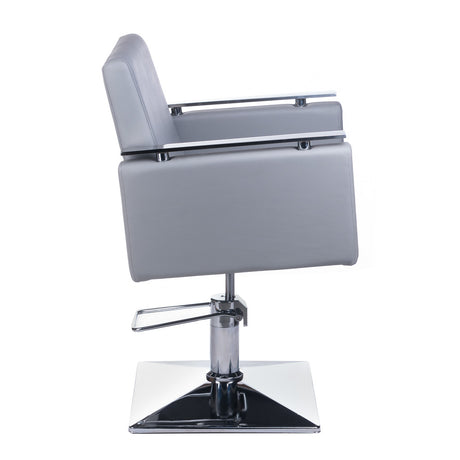 Hairdressing Chair MILO BH-6333 light gray - BVShop