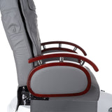 Pedicure chair with massage BR-2307 Gray - BVShop