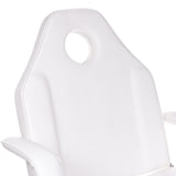 Cosmetology armchair with troughs BW-263 white - BVShop