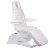 Electric cosmetic chair Bologna BG-228 white - BVShop