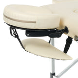 Beauty System BS-723 massage and rehabilitation table with padded surface and adjustable height for therapy and recovery sessions.