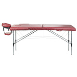 Massage and Rehabilitation Table BS-723 Burgundy - BVShop