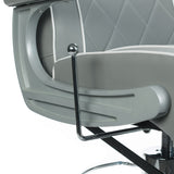 Light Gray Barber Chair ODYS BH-31825M - BVShop