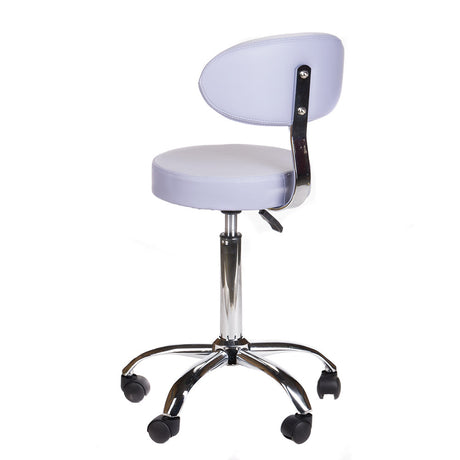 Cosmetic Stool with backrest BD-9934 lavender - BVShop