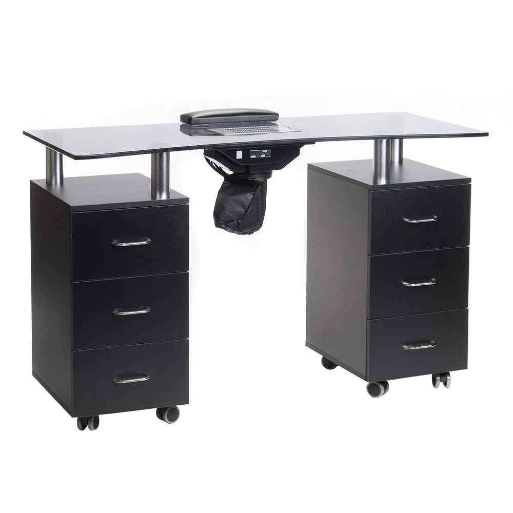 Manicure Table +haze BD-3425-1+P Black - BVShop