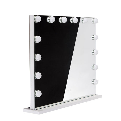 LED Illuminated Mirror HOLLYWOOD 80x65cm  8065-Z - BVShop
